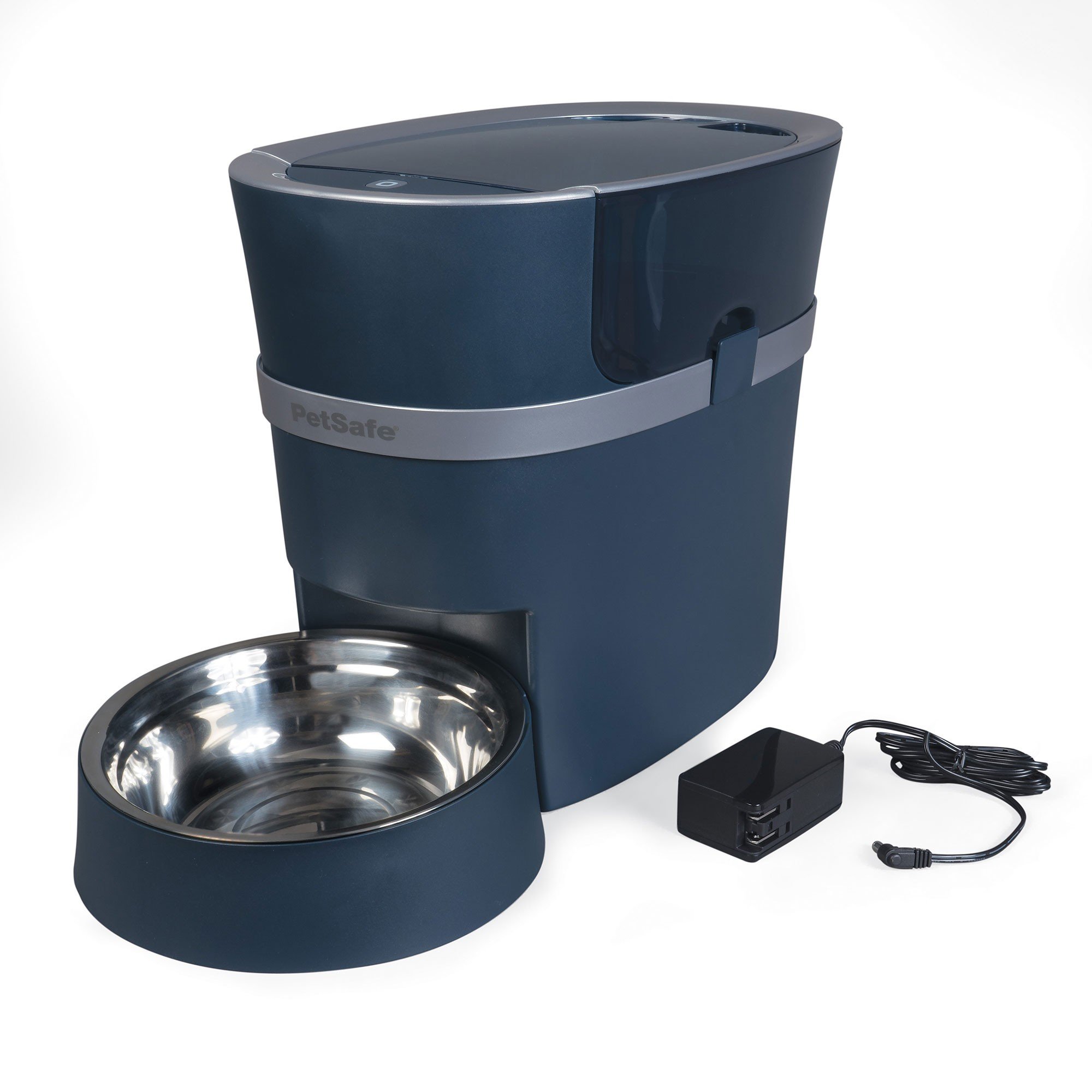 A photo of the Automatic cat feeder that we use
